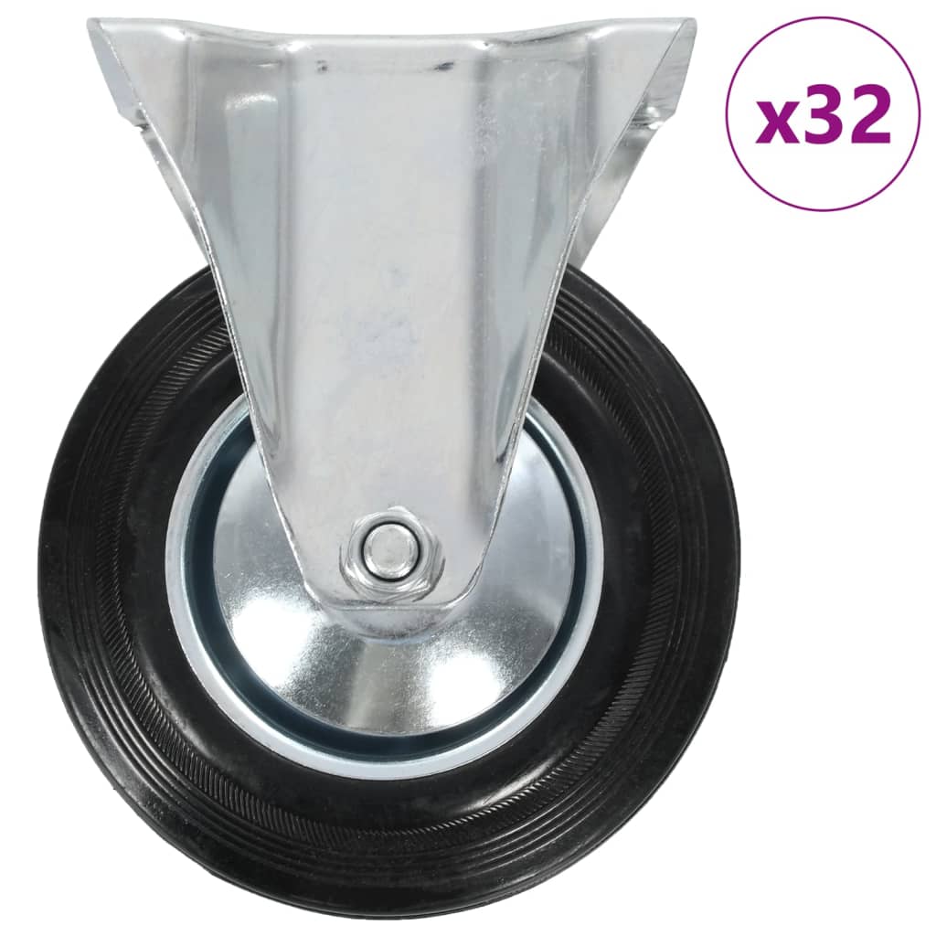 32 pcs Fixed Casters 160 mm