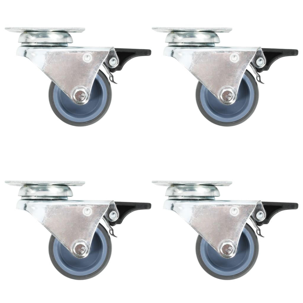 32 pcs Twin-wheel Swivel Casters 50 mm