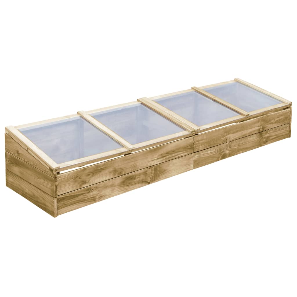 Greenhouse Impregnated Pinewood 200x50x35 cm