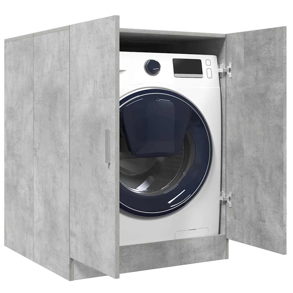 Washing Machine Cabinet Concrete Grey 71x71.5x91.5 cm