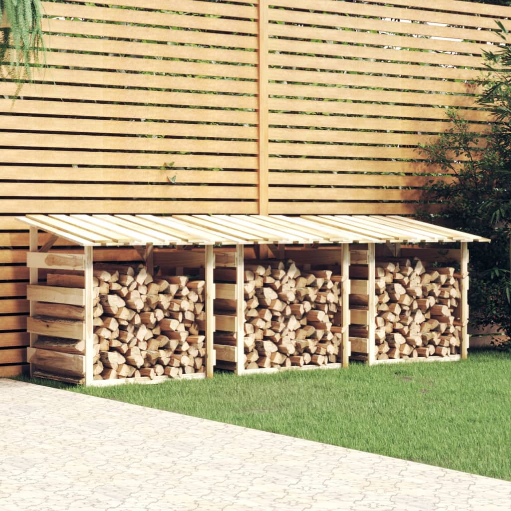 Pergolas with Roofs 3 pcs 100x90x100 cm Impregnated Pinewood