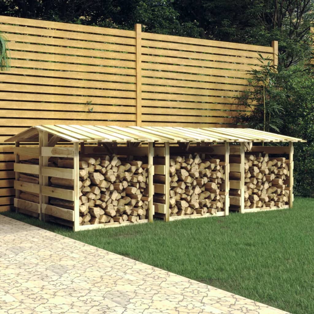 Pergolas with Roofs 6 pcs 100x90x100 cm Impregnated Pinewood