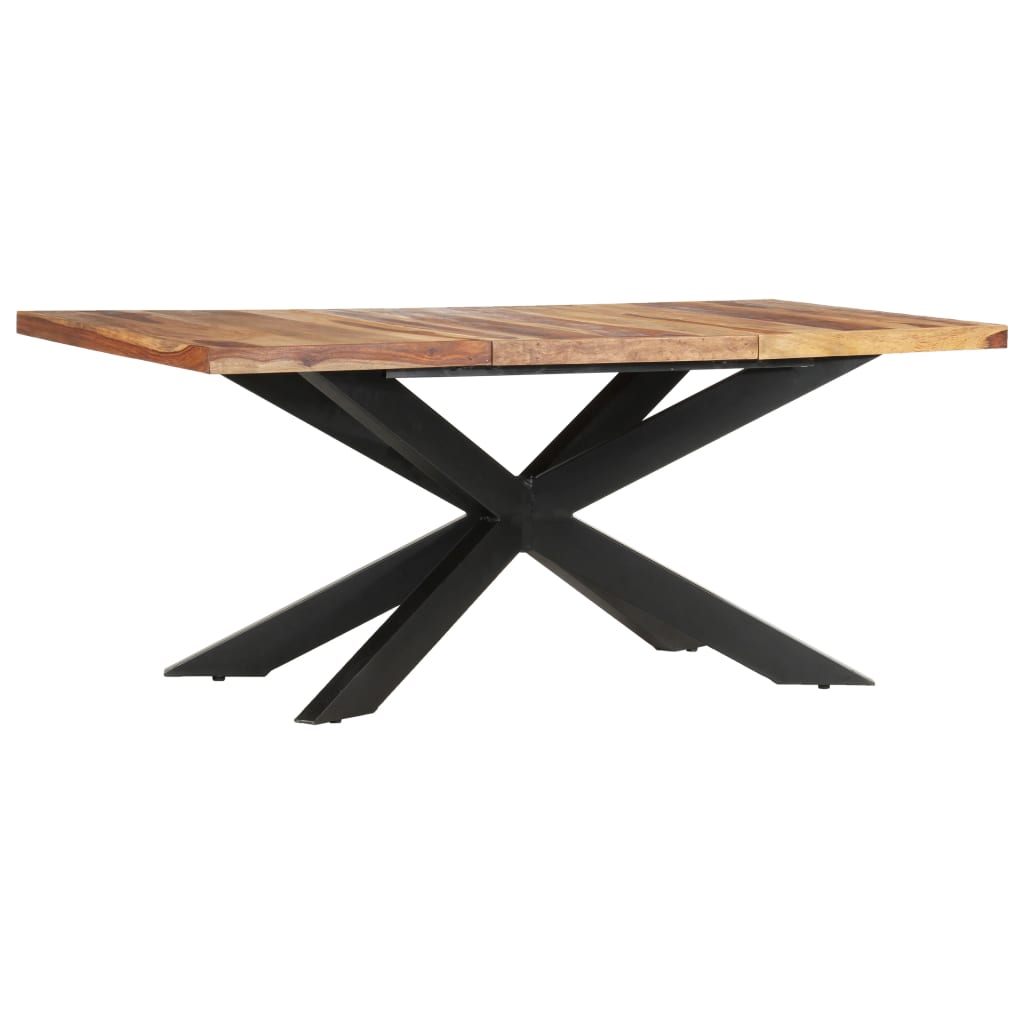 Dining Table 180x90x76 cm Solid Sheesham Wood