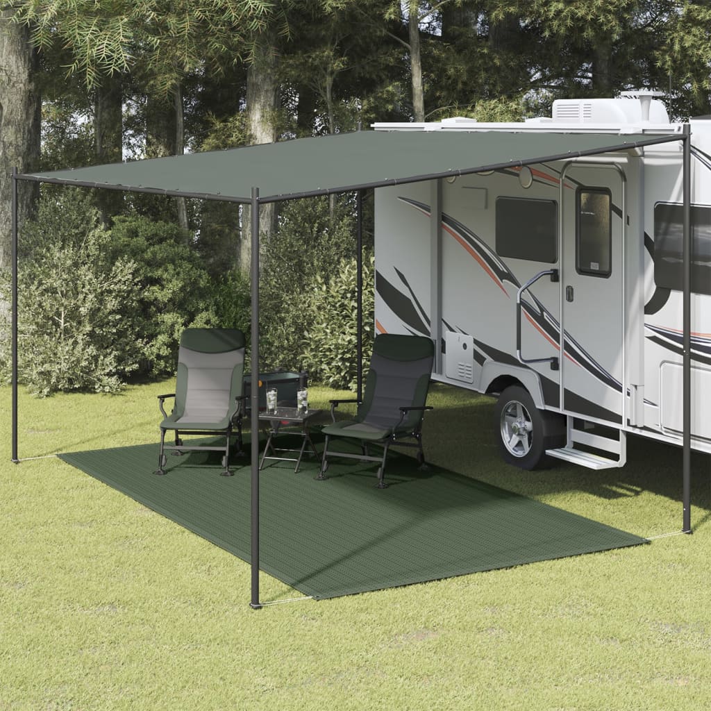 Tent Carpet 250x400 cm HDPE Green
