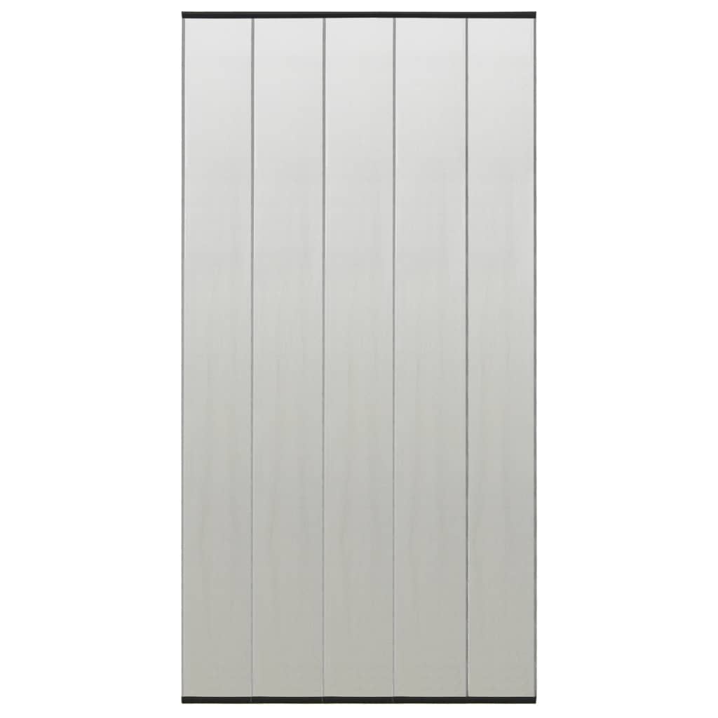 Insect Door Screen with Mesh Curtain Black 100x220 cm Polyester