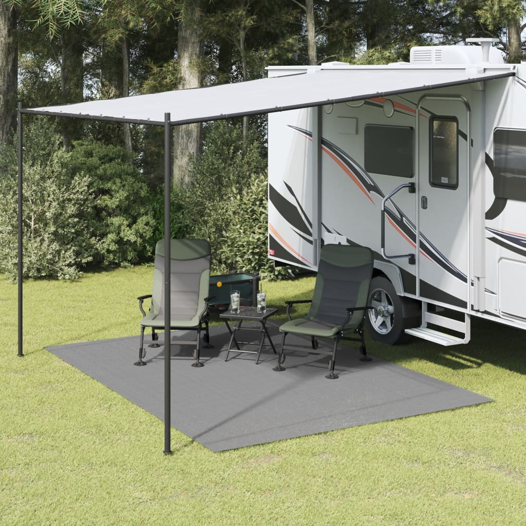 Tent Carpet Light Grey 3.5x2.5 m