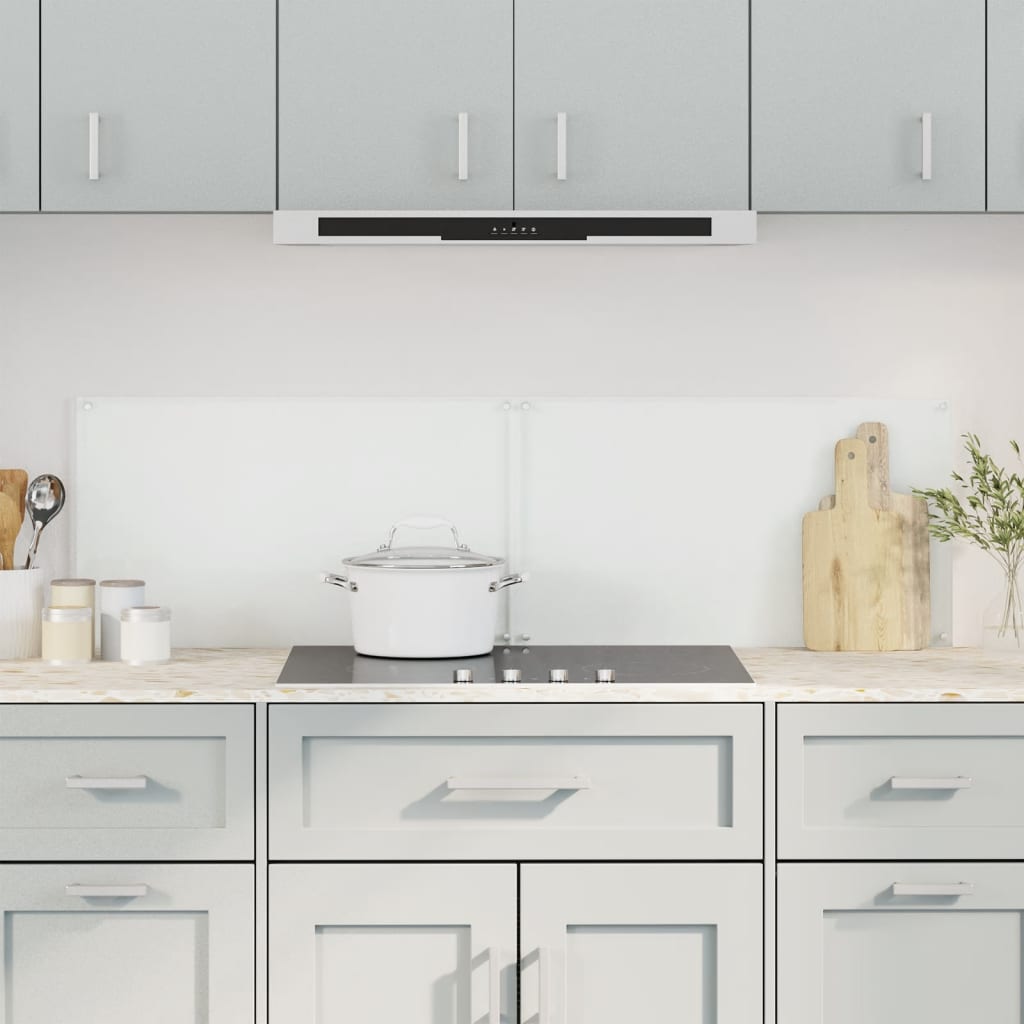 Kitchen Backsplashes 2 pcs Transparent 70x50 cm Tempered Glass