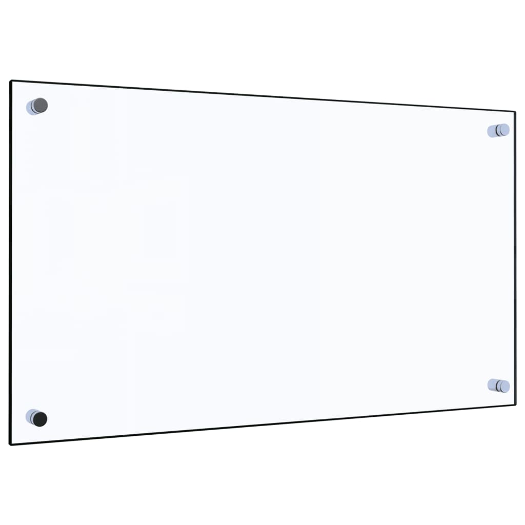 Kitchen Backsplash Transparent 70 x 40 cm Tempered Glass