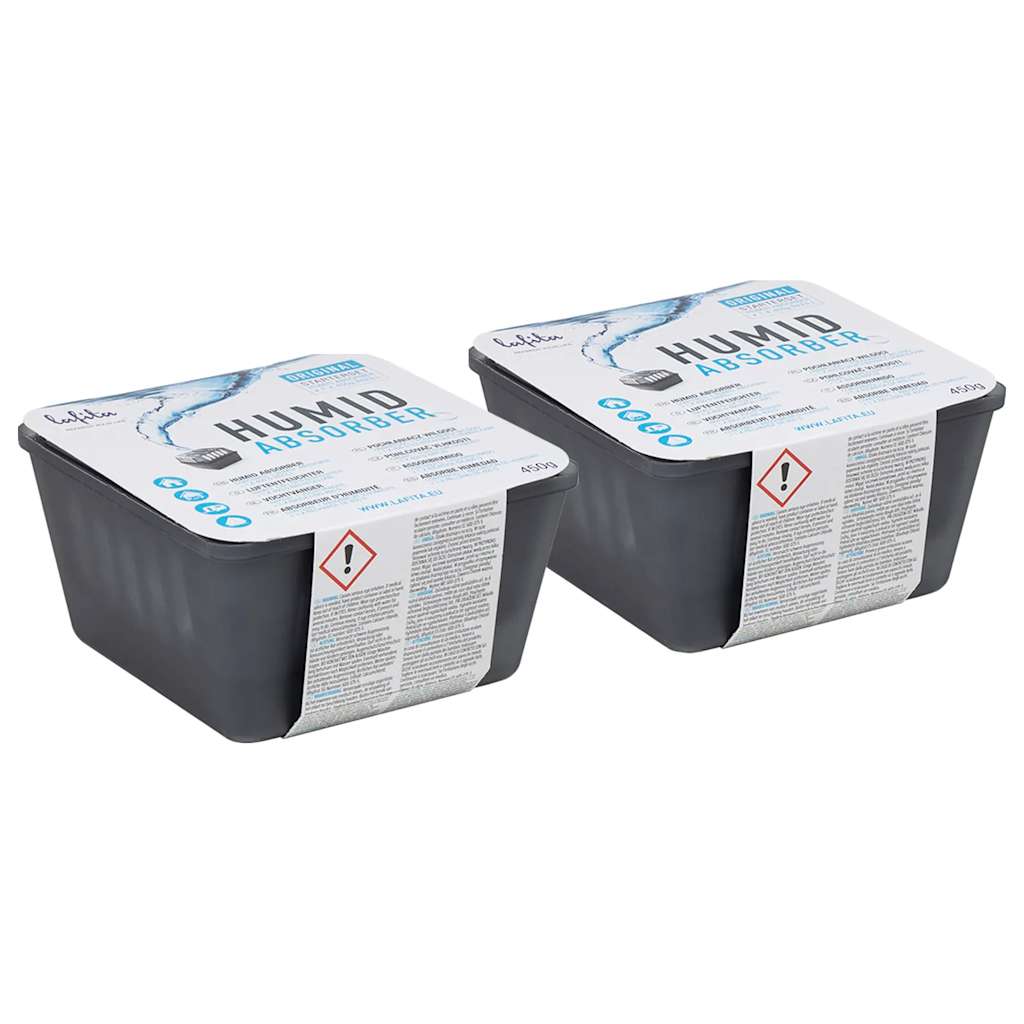Moisture Absorbers with Refill Bags 2 pcs 450 g