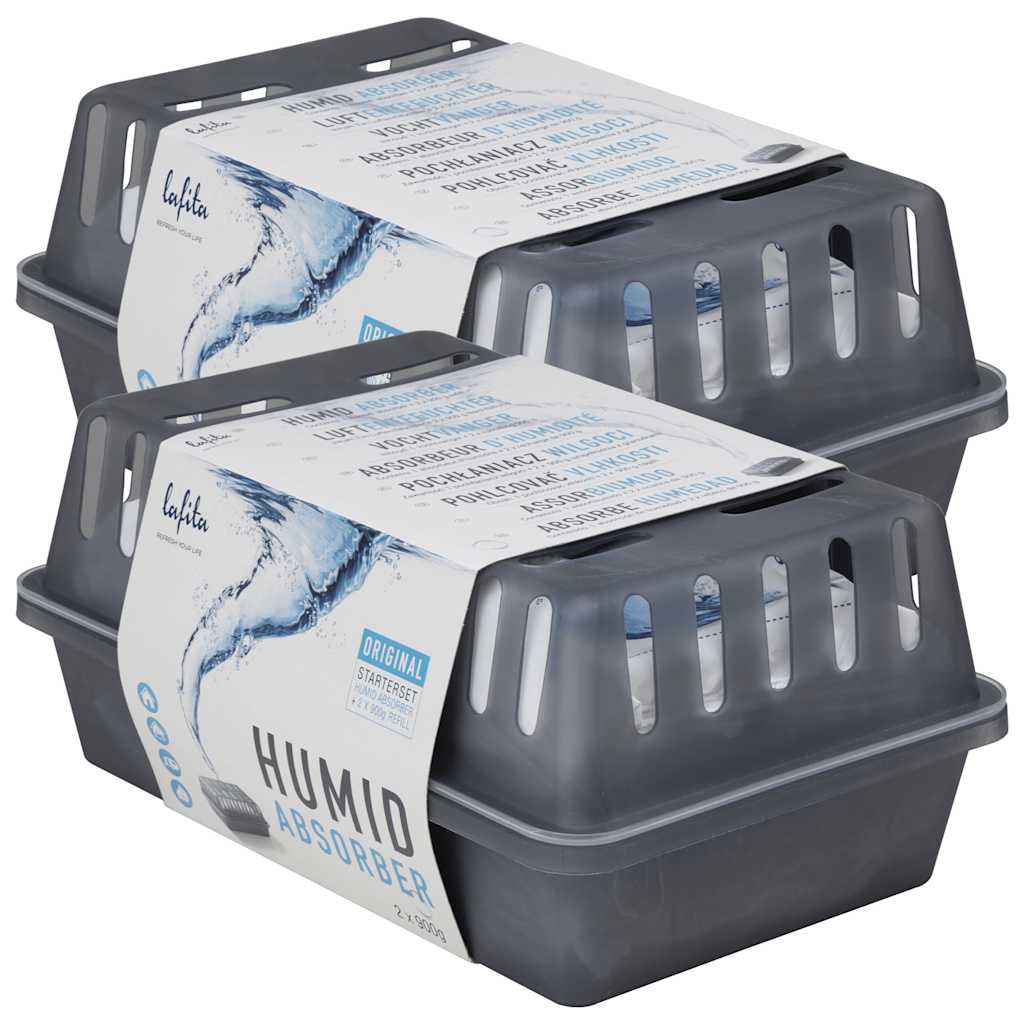 Moisture Absorbers with Refill Bags 2 pcs 900 g