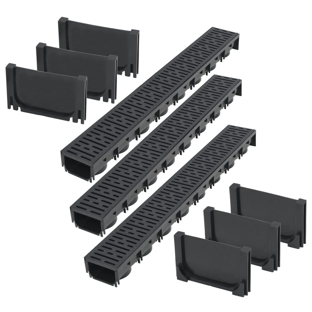 Drainage Channels Plastic 3 m