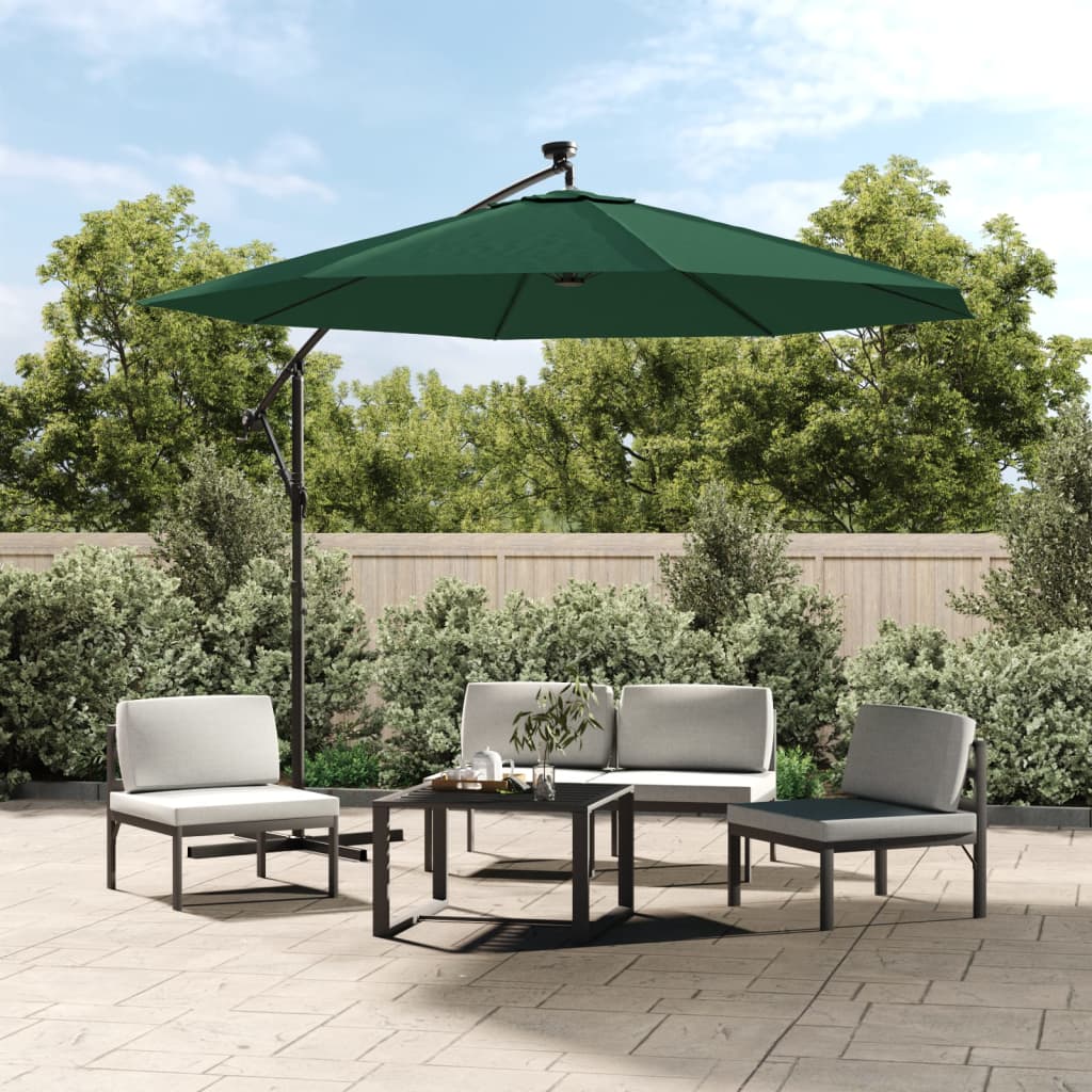Replacement Fabric for Cantilever Umbrella Green 300 cm
