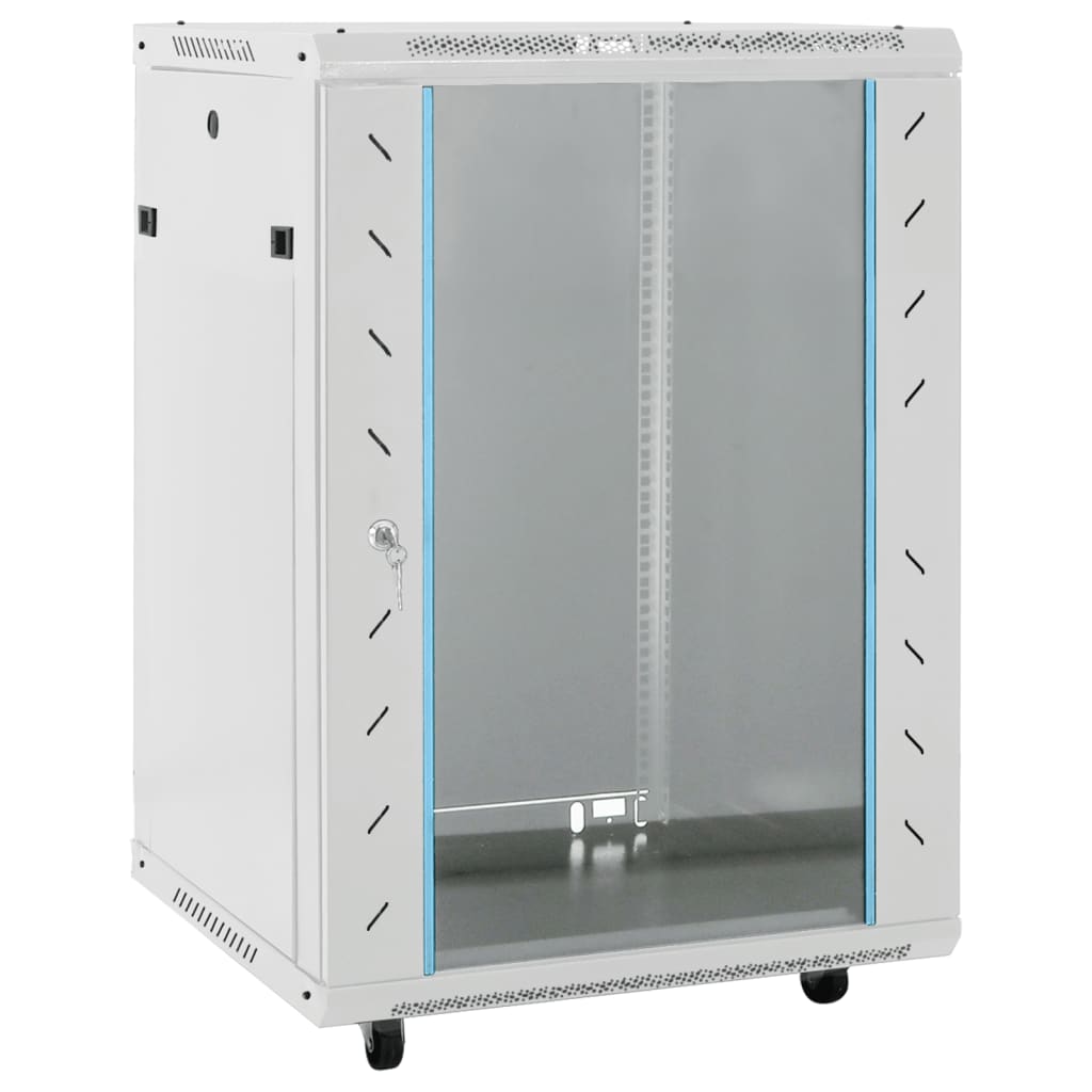 15U Network Cabinet 19" IP20 Grey 53x40x80 cm