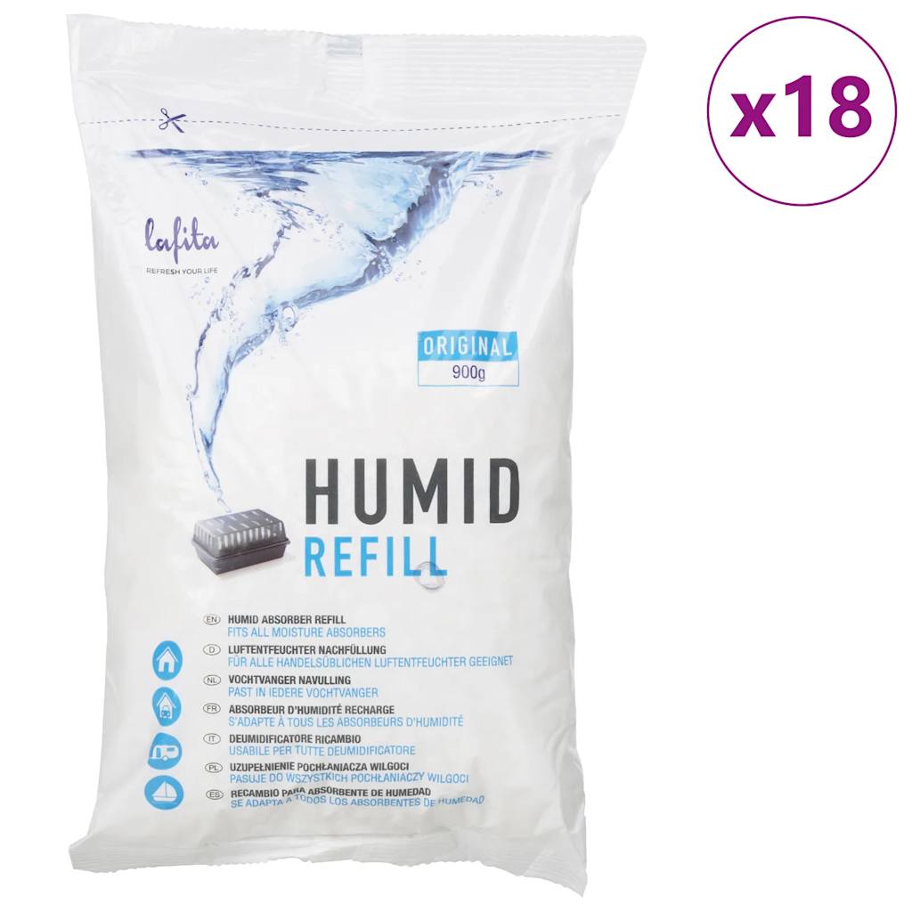 Moisture Absorber Refills 18 pcs 900 g