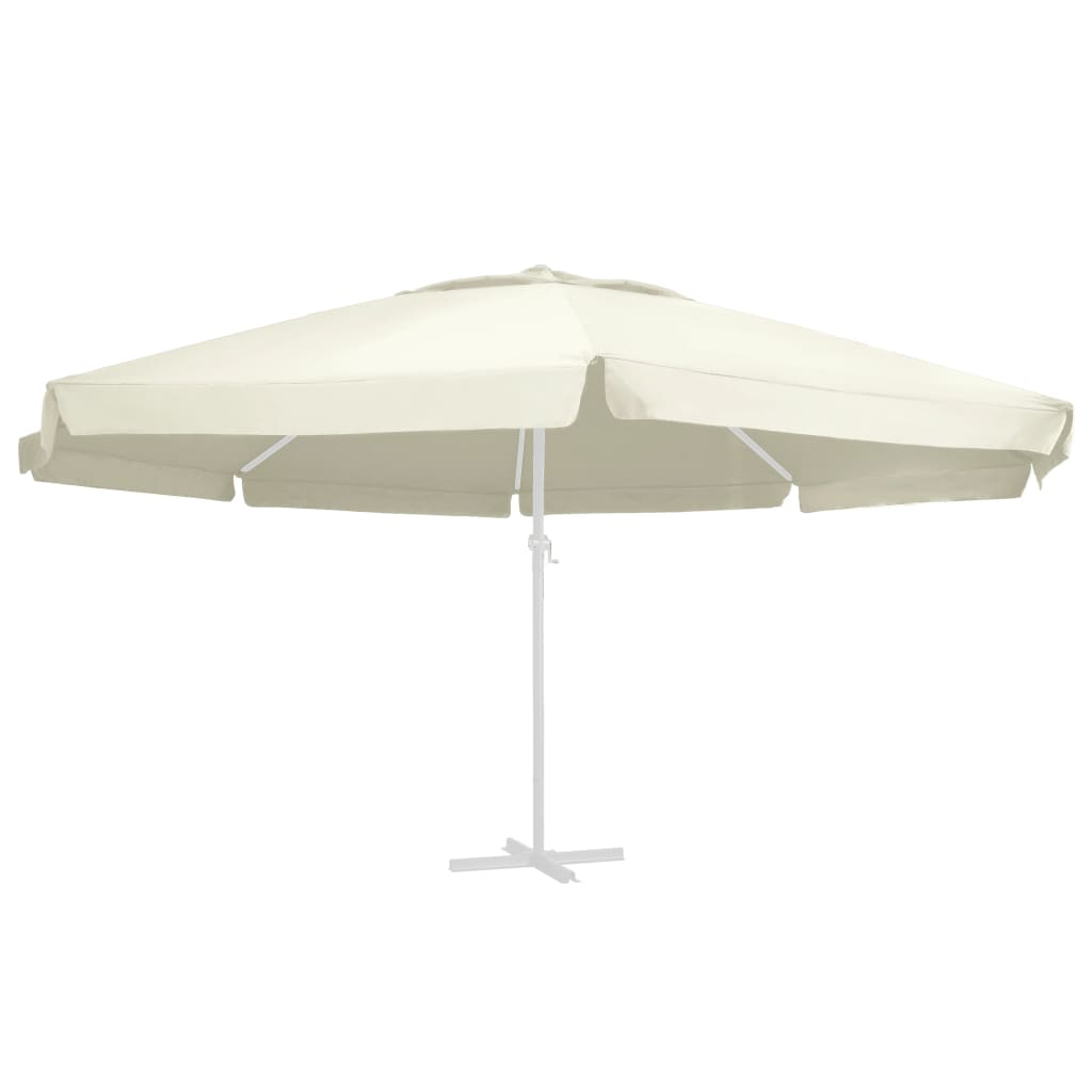Replacement Fabric for Outdoor Parasol Sand 600 cm