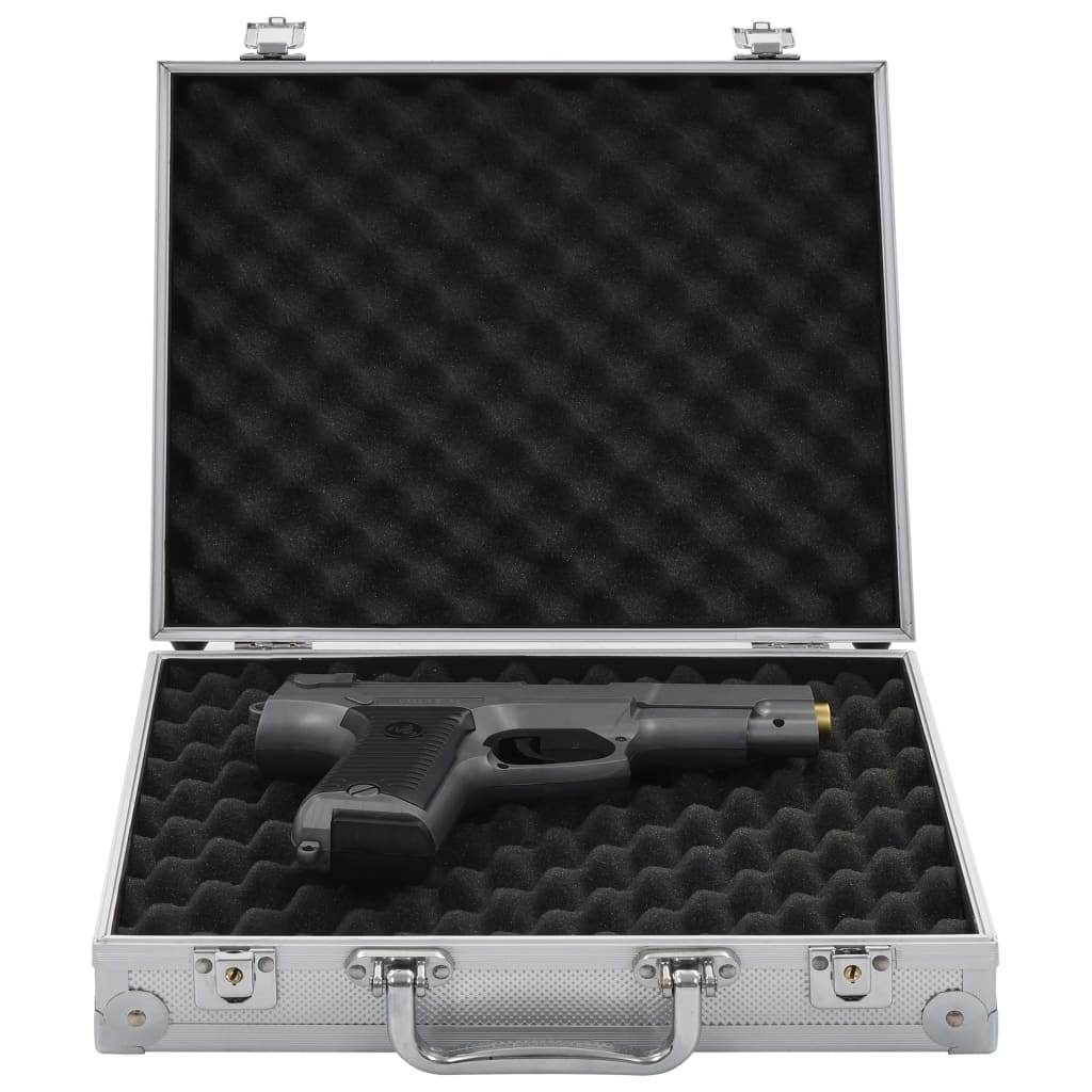 Gun Case Aluminium ABS Silver