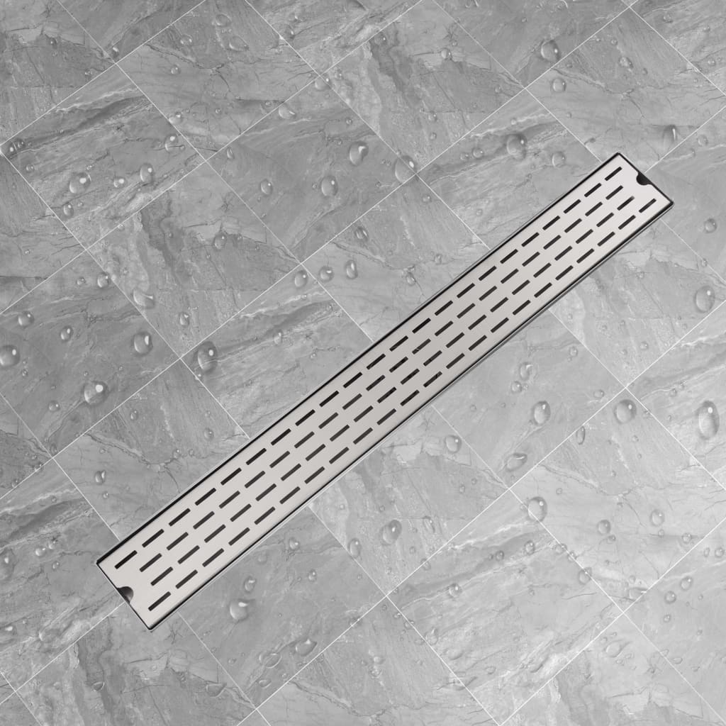 Linear Shower Drain Line 930x140 mm Stainless Steel
