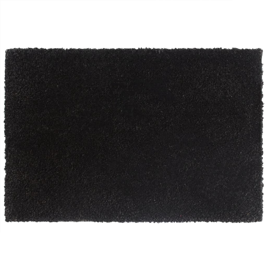 Door Mat Black 40x60 cm Tufted Coir