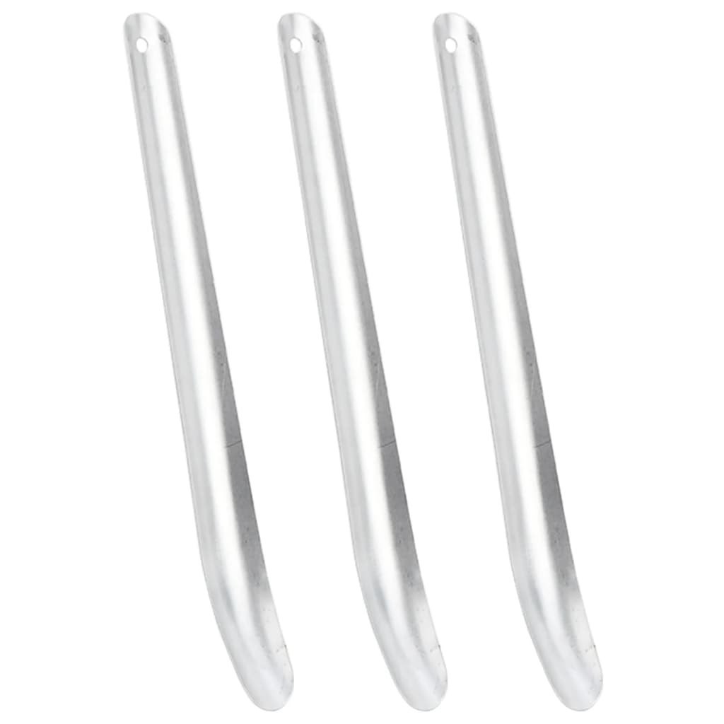 Horse Sweat Scrapers 3 pcs Silver Aluminium