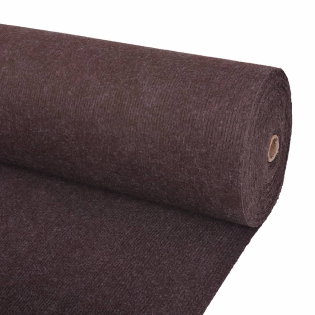 Exhibition Carpet Rib 1.2x20 m Brown