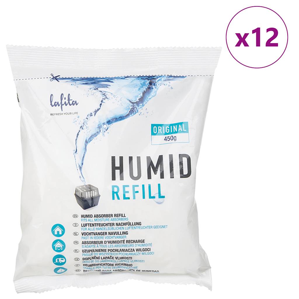 Moisture Absorber Refills 12 pcs 450 g