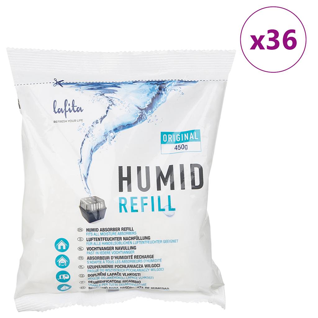 Moisture Absorber Refills 36 pcs 450 g
