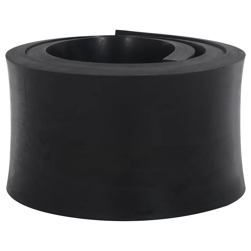 Rubber Edge for Snow Plow Black 180x15x2 cm